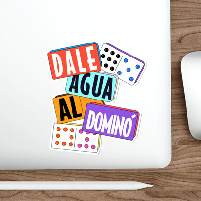 Dale agua al domino -  Sticker