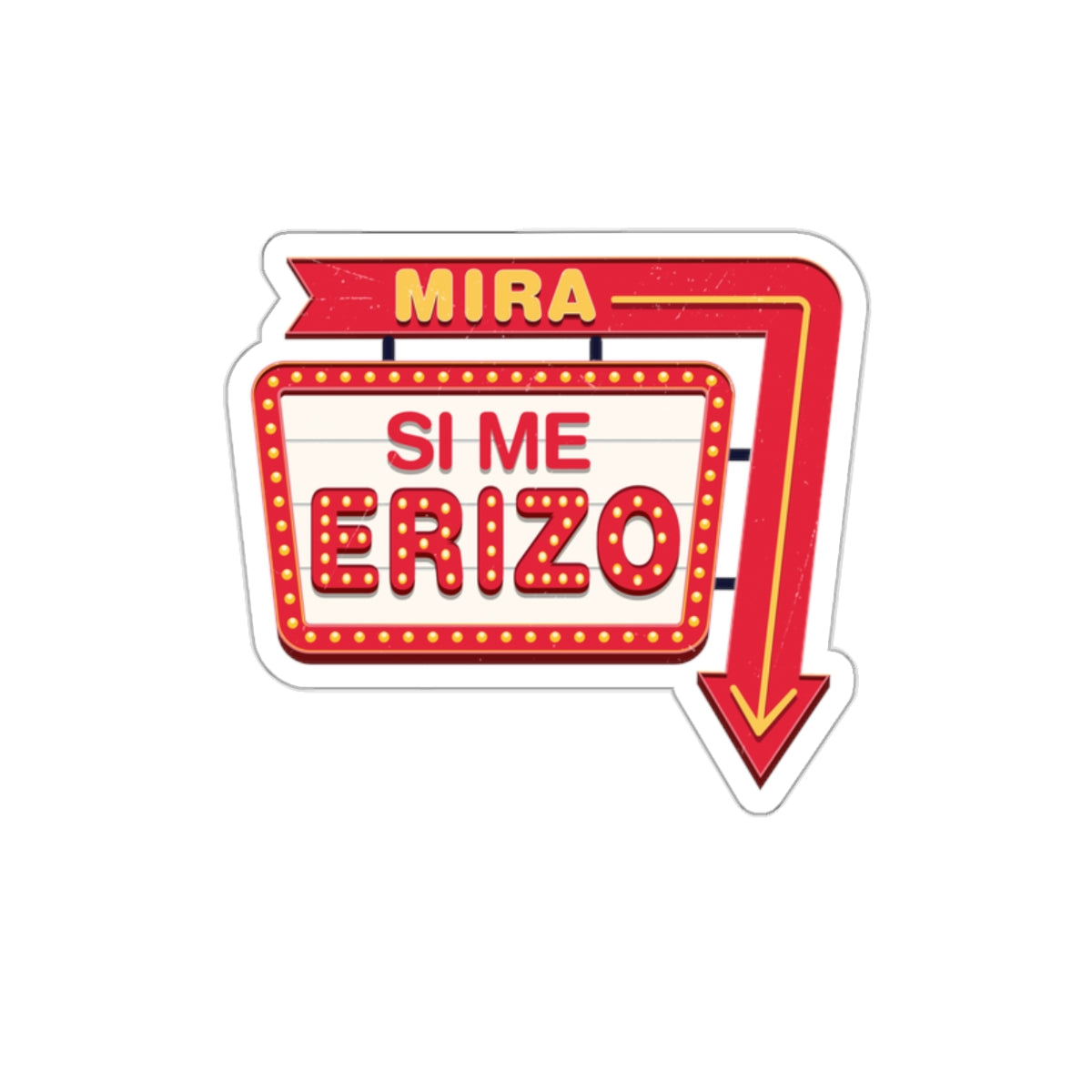 Mira si me erizo -  Sticker