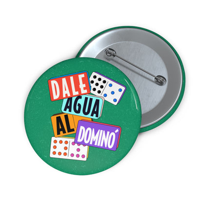 Dale agua al dominó - Pin Button