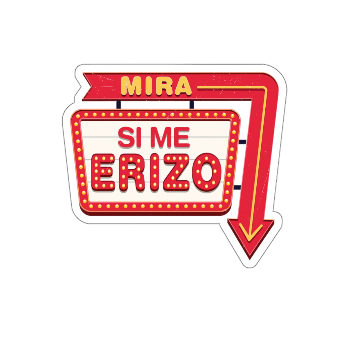 Mira si me erizo -  Sticker