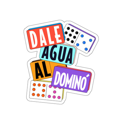 Dale agua al domino -  Sticker