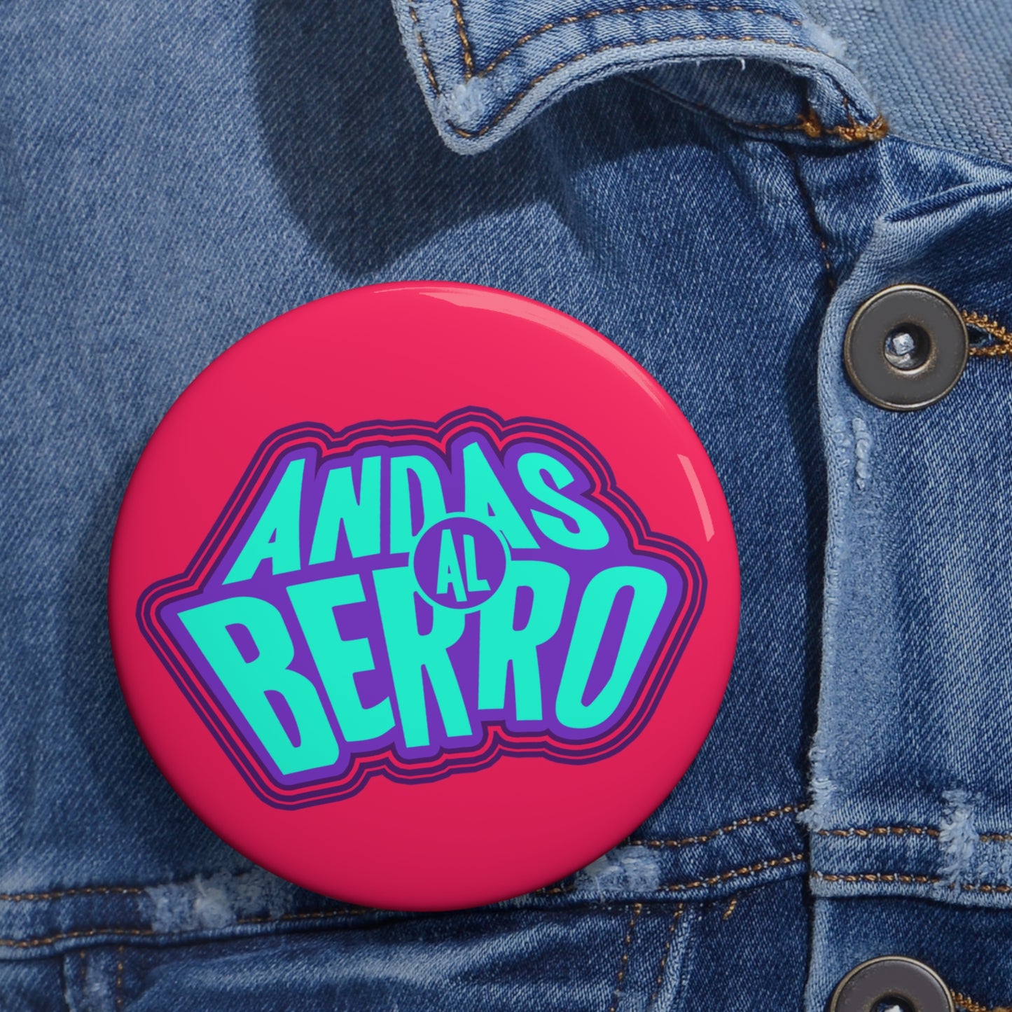 Andas al berro - Pin Button