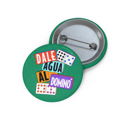 Dale agua al dominó - Pin Button