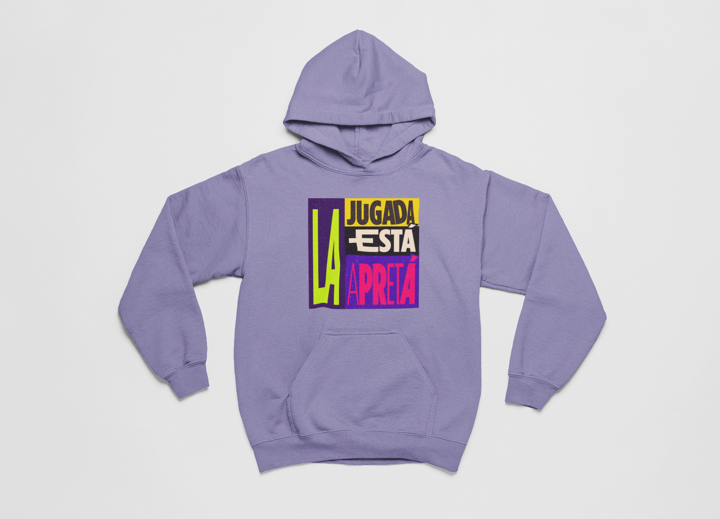 La jugada está apretá - Sudadera con capucha