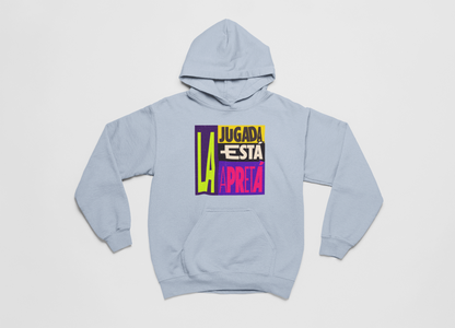 La jugada está apretá - Sudadera con capucha